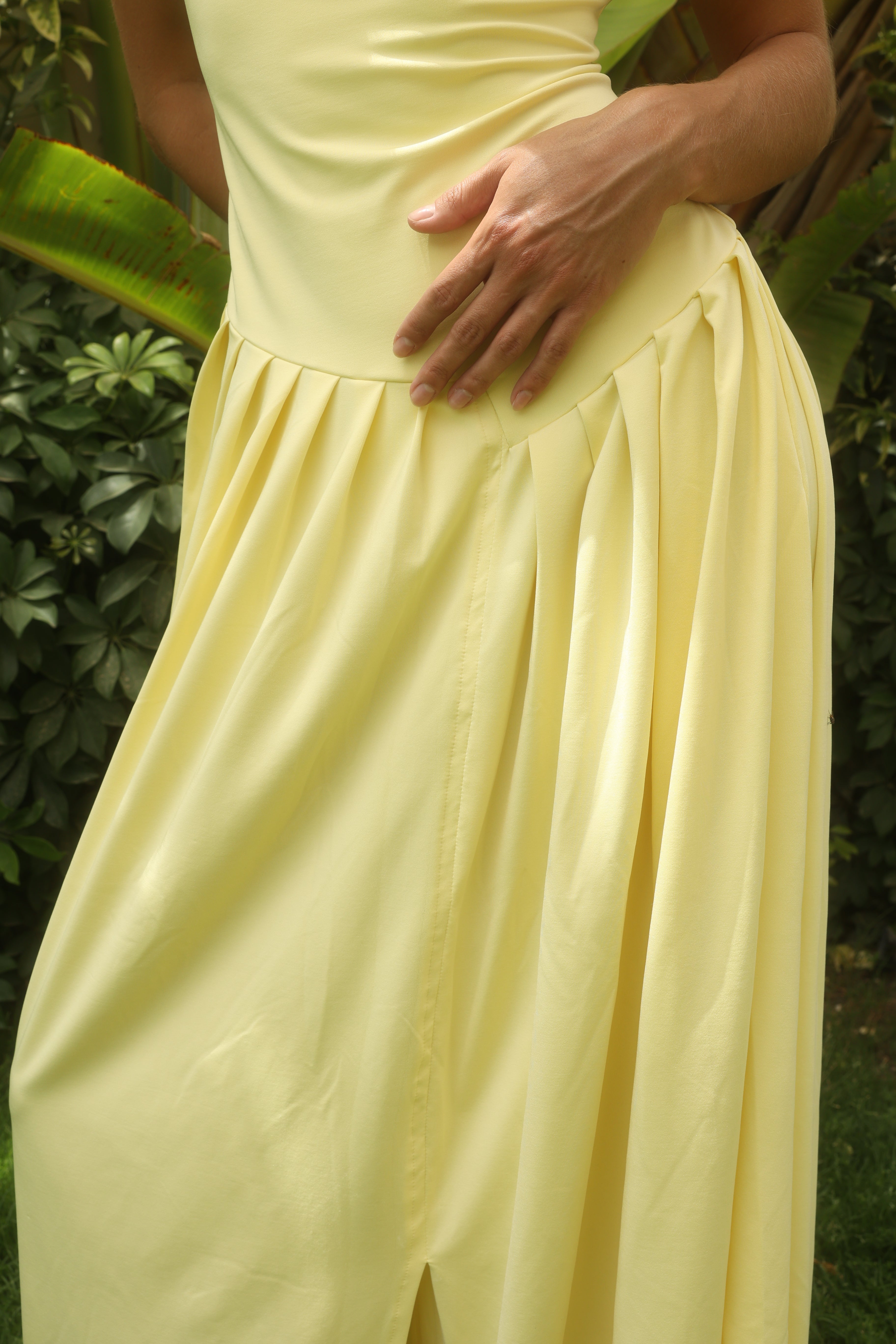Butter Yellow Selenara Dress