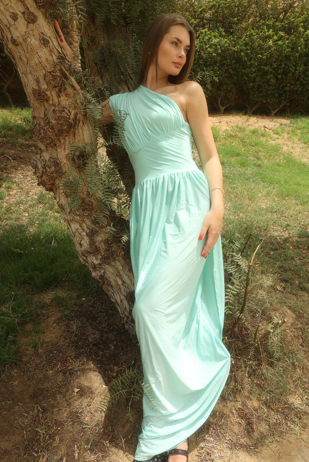 Aqua Velora Dress