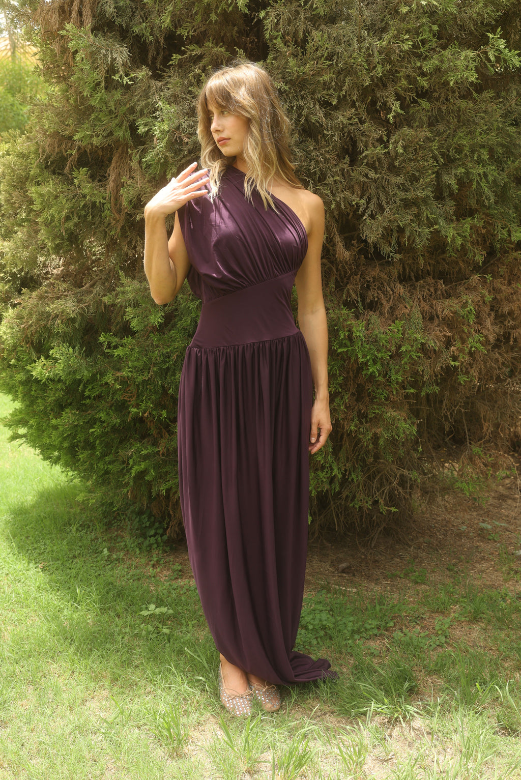 Plum Velora Dress