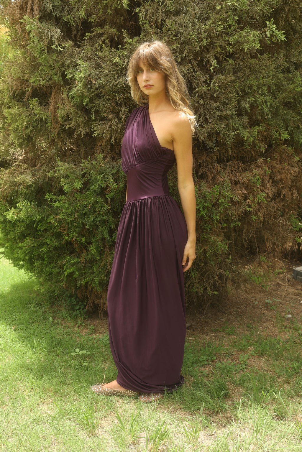 Plum Velora Dress