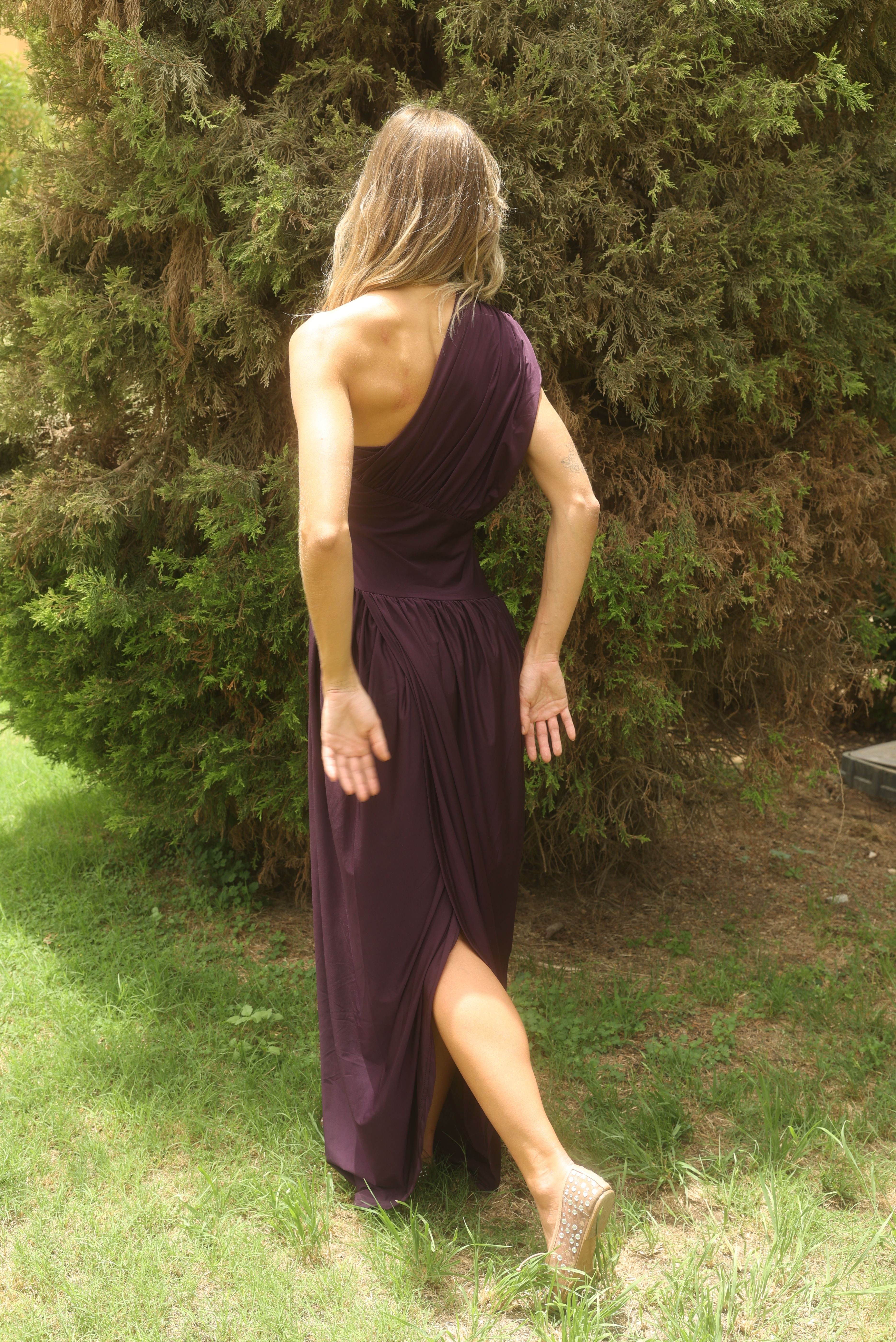 Plum Velora Dress
