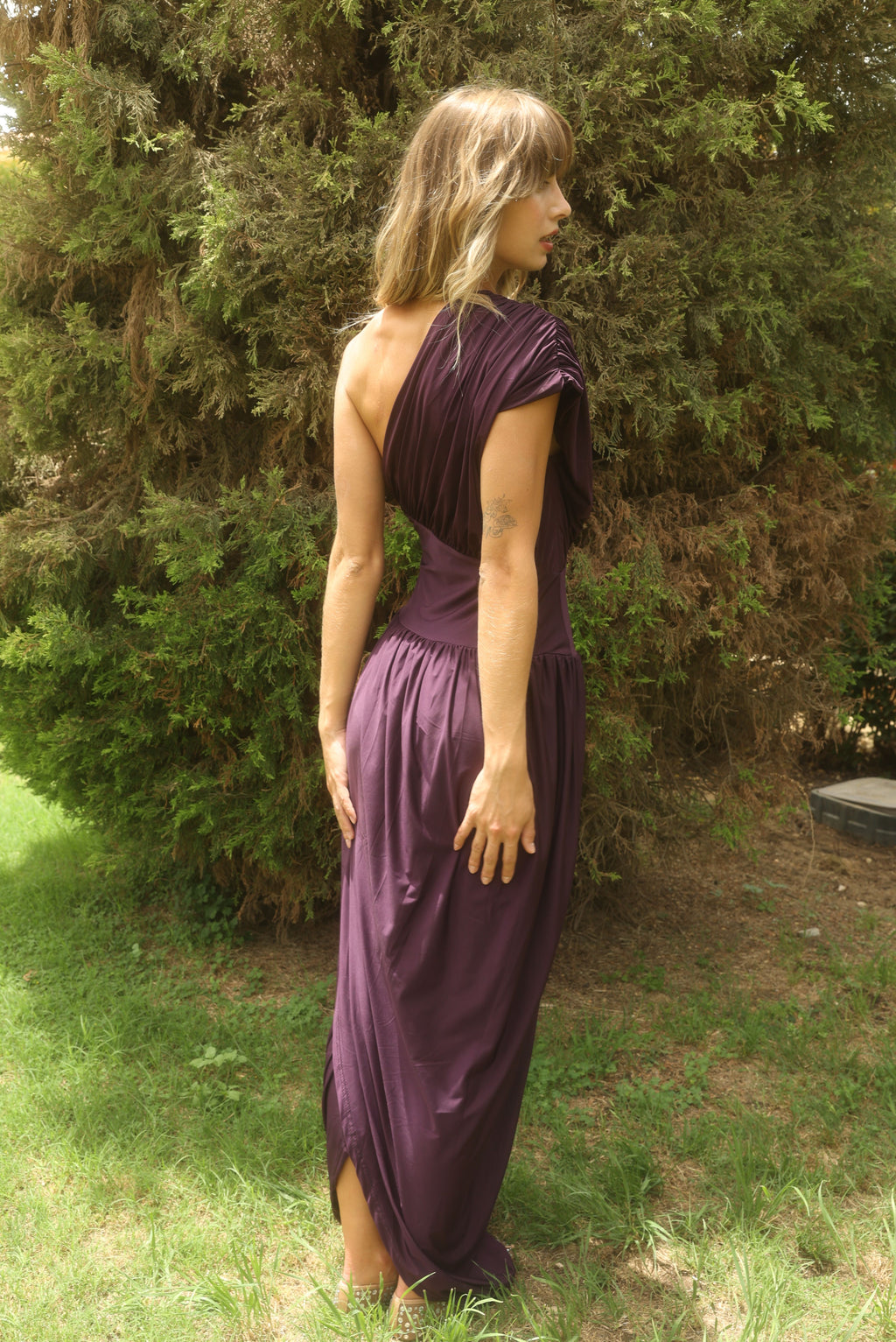 Plum Velora Dress