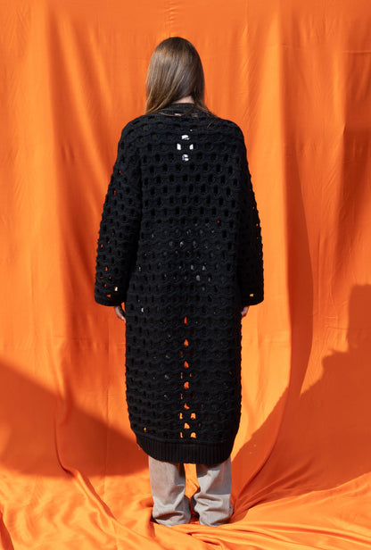 Black Cora Cardigan