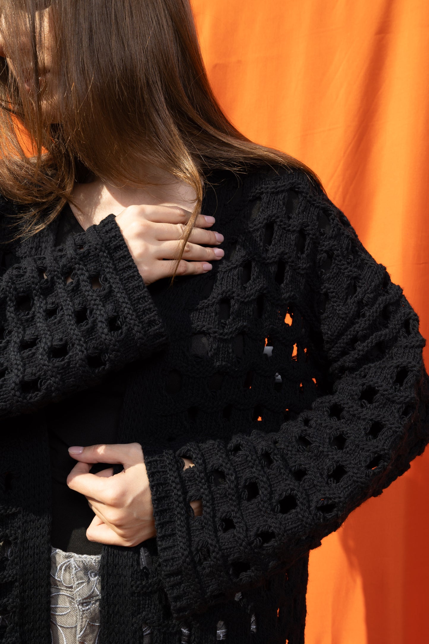 Black Cora Cardigan