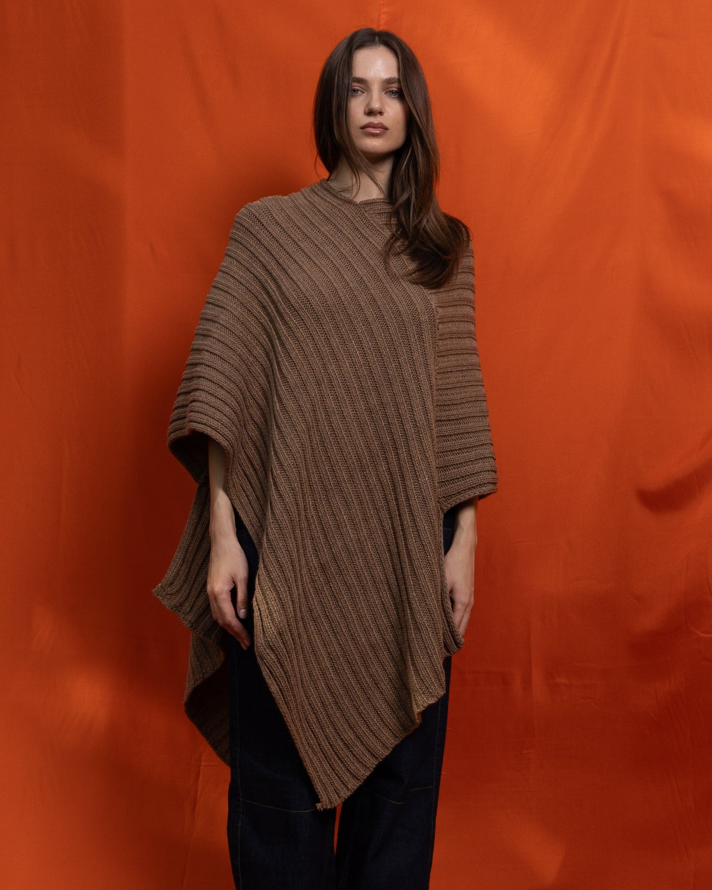 Camel Chandra Poncho