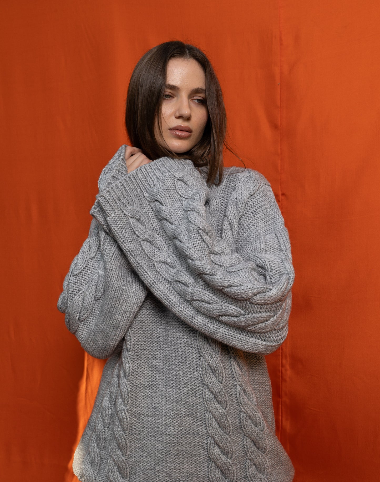 Gray Amunet Pullover