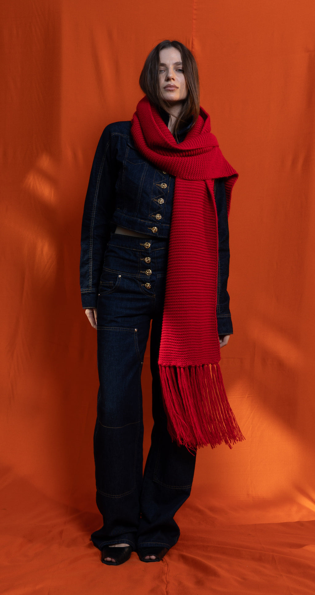 Red Lynx Scarf