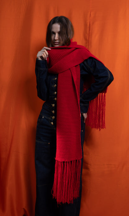 Red Lynx Scarf