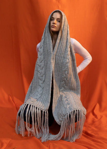 Grey Kali Scarf