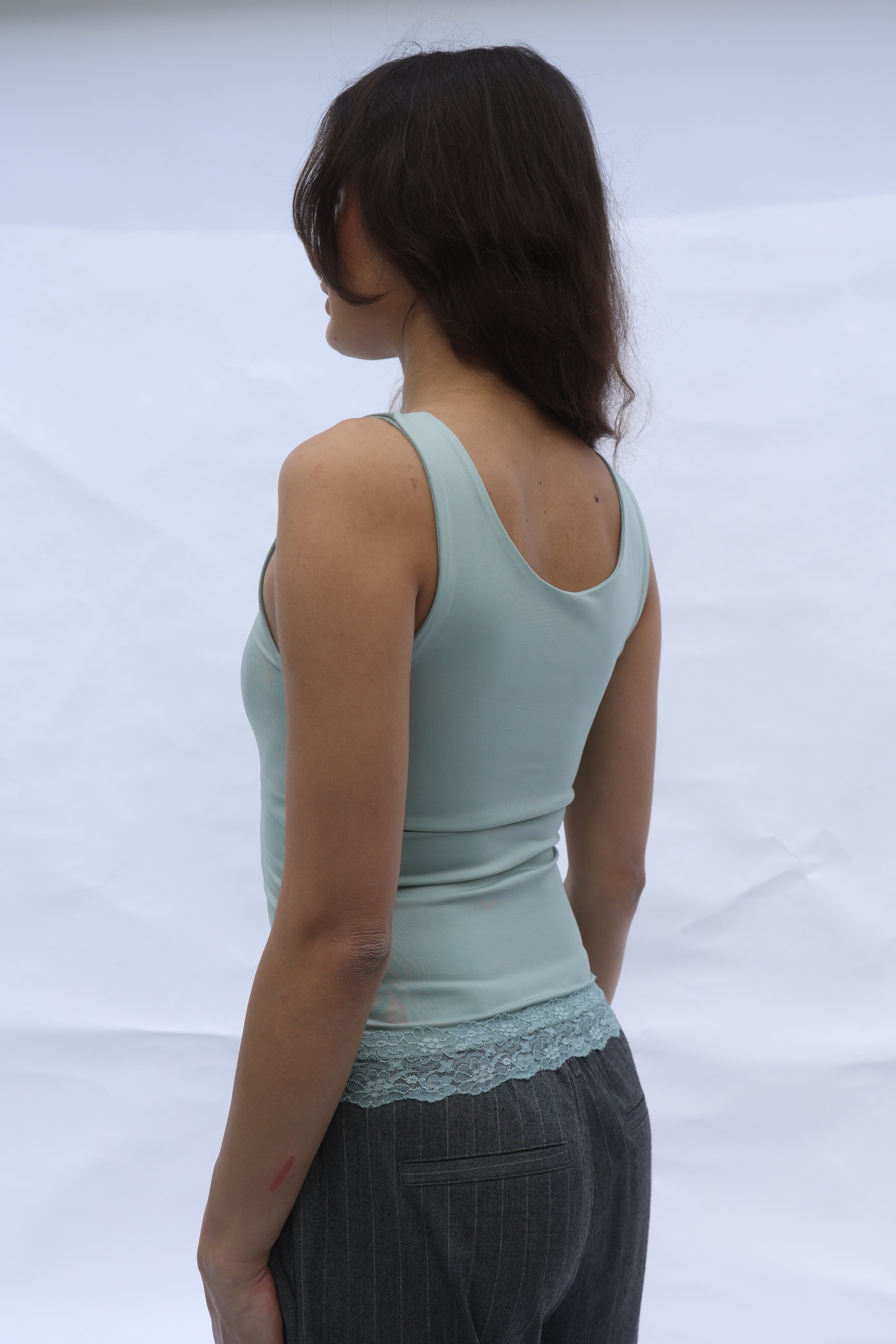 Polyamide Lace Tank Top