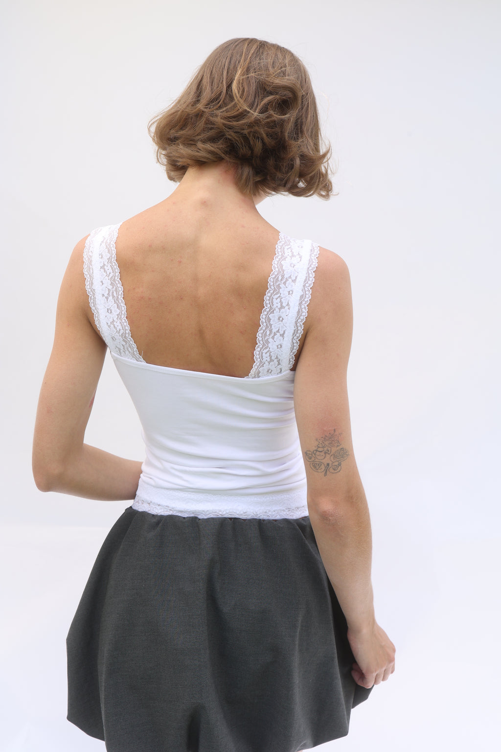 Spaghetti Strap Lace Top