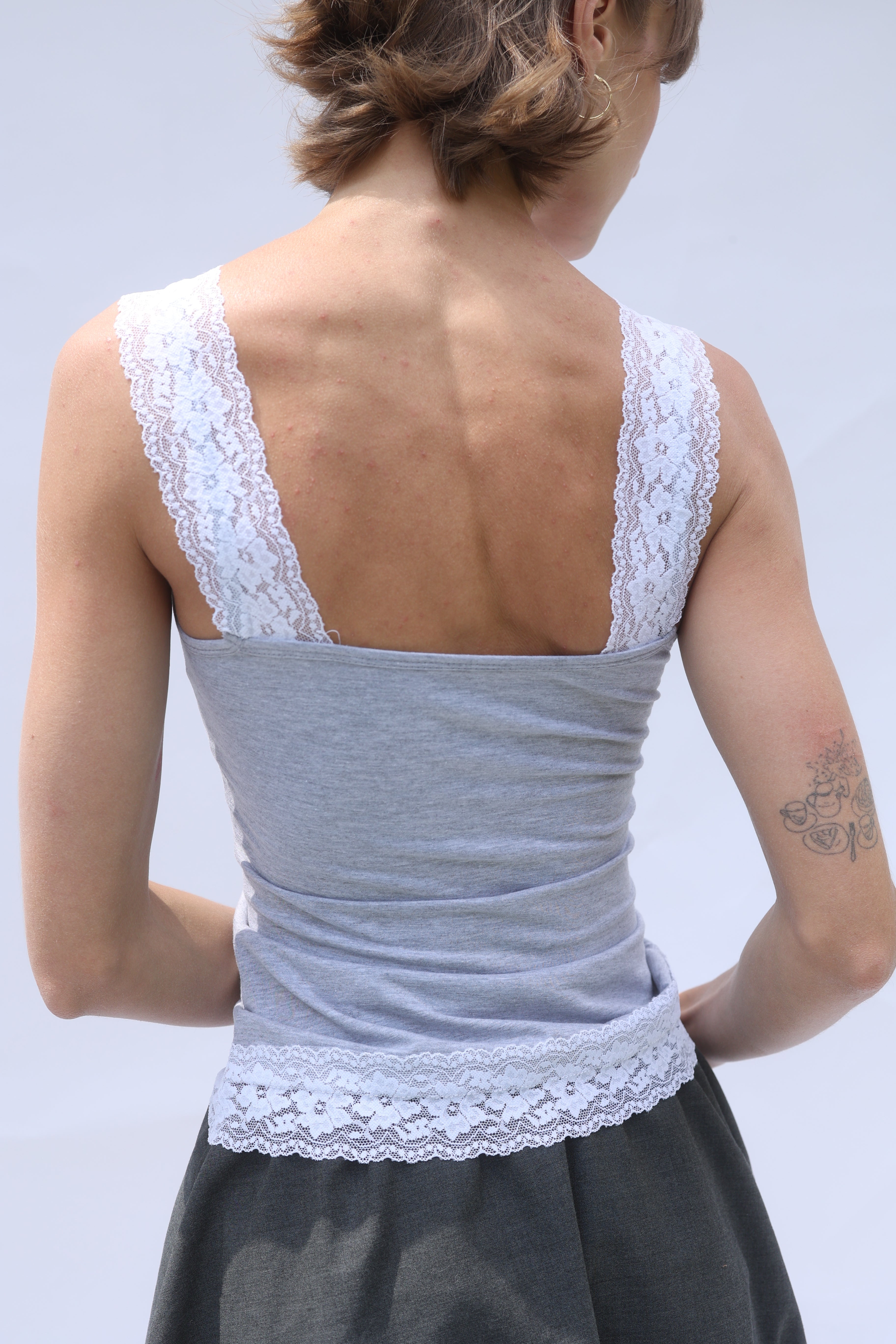 Spaghetti Strap Lace Top