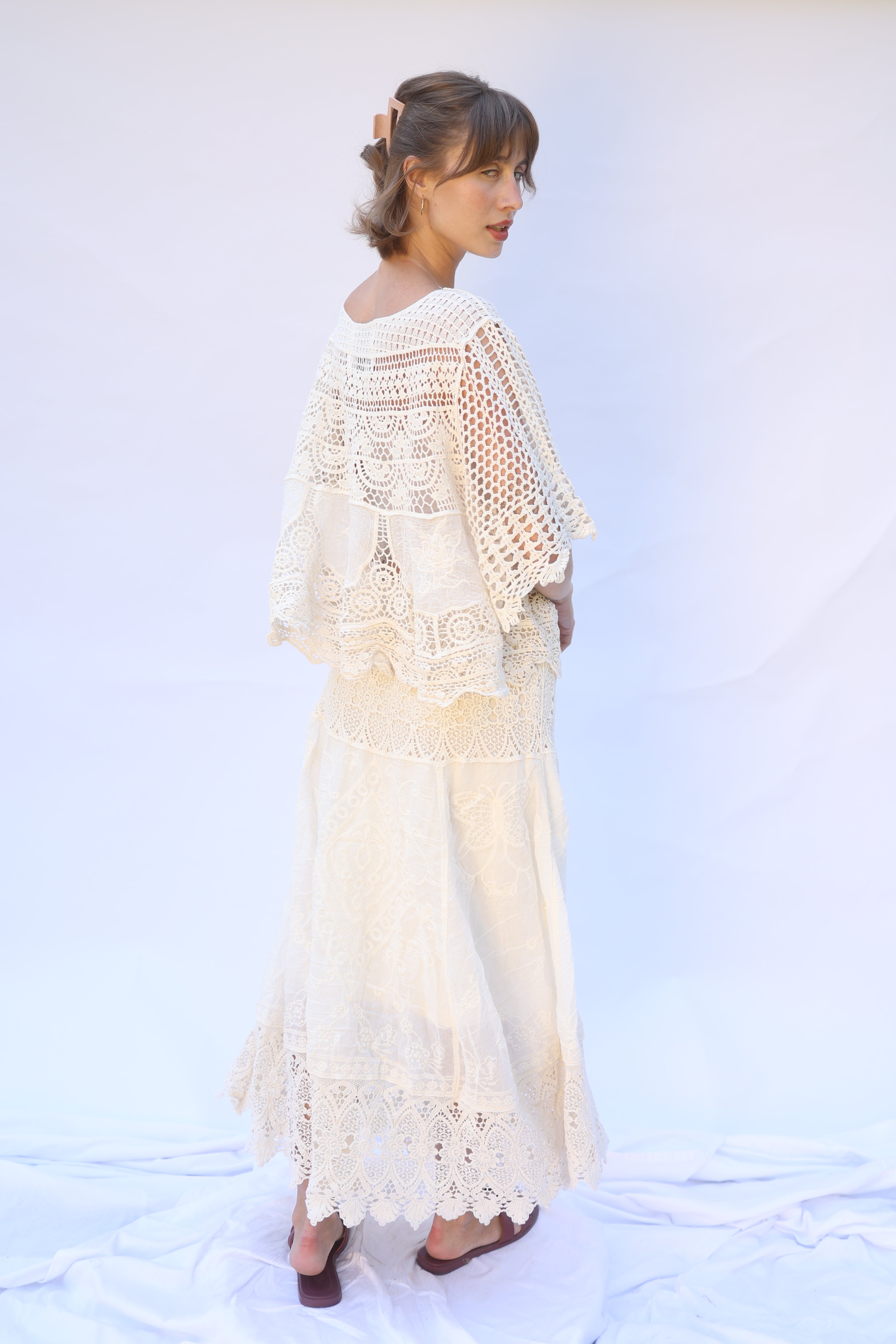 Butterfly Crochet Skirt