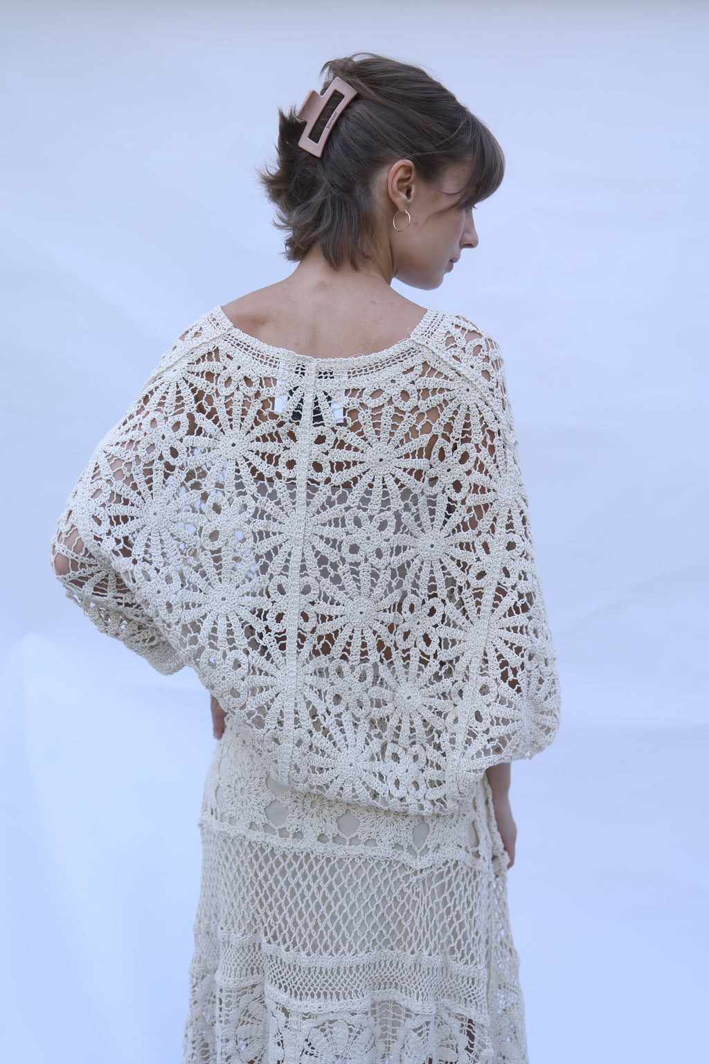 Fan Crochet Blouse