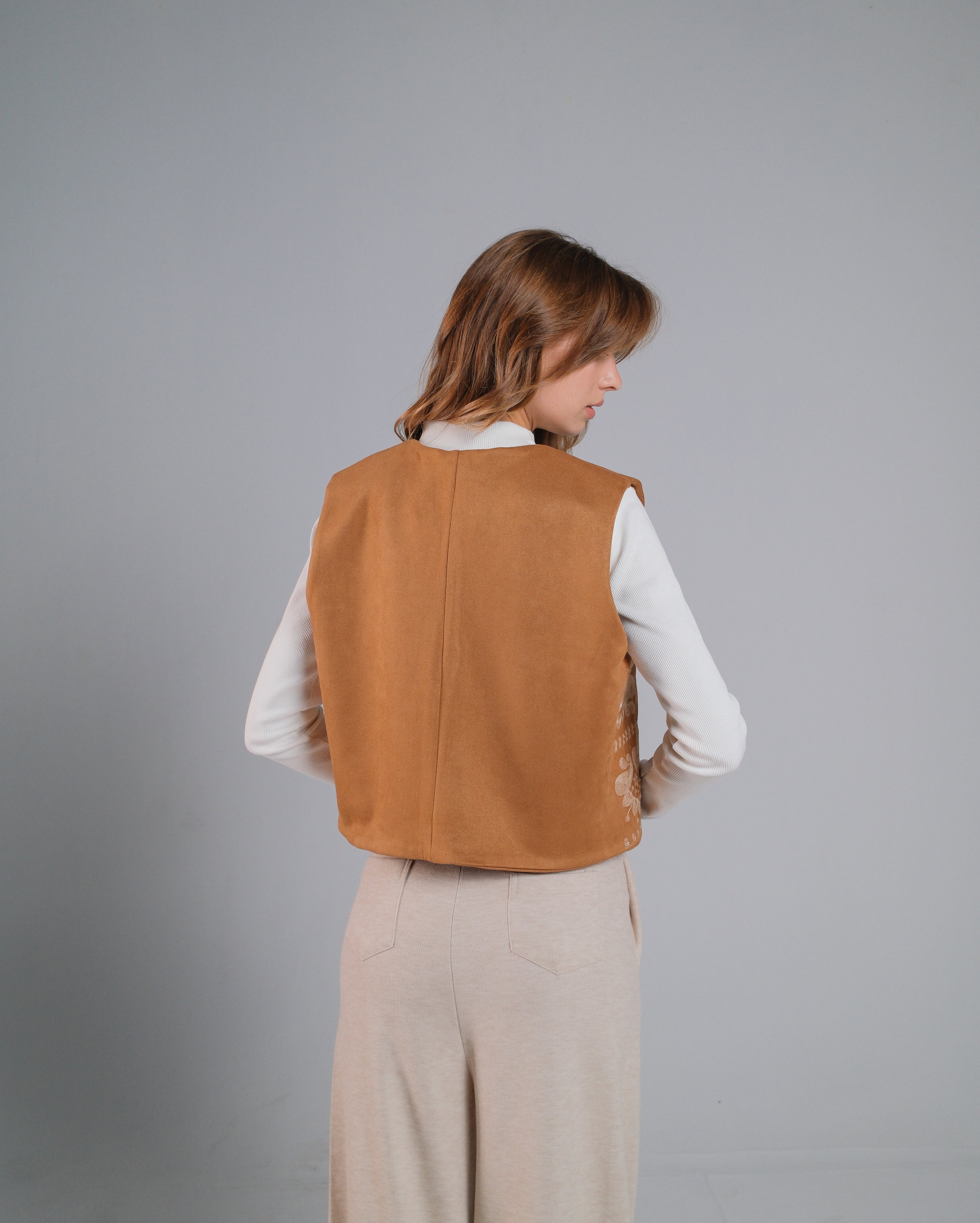 Embroided Vest