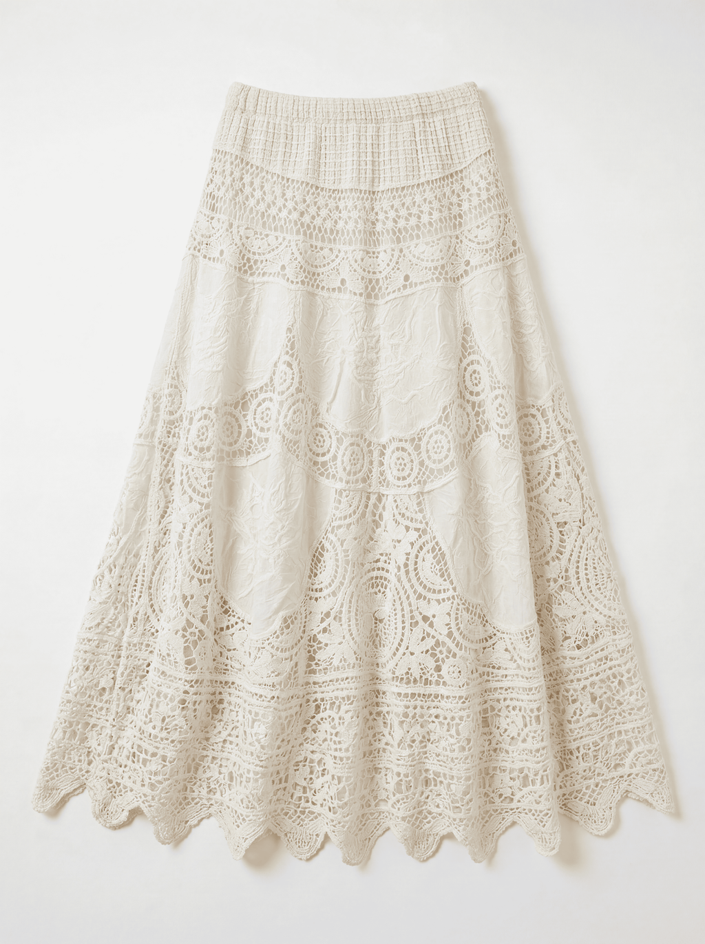 Leaves Crochet Skirt