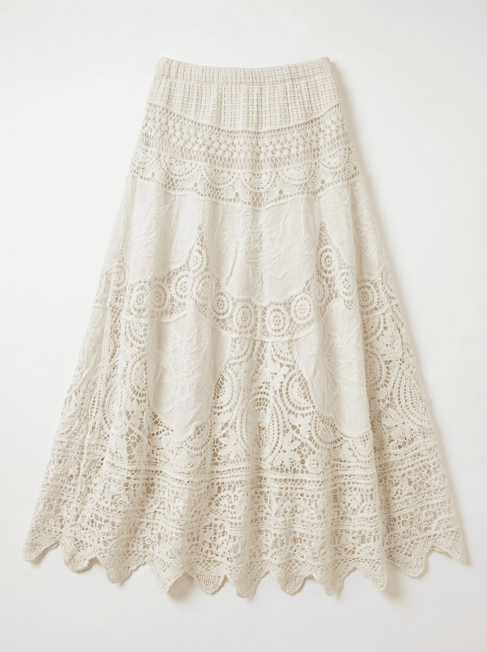 Leaves Crochet Skirt