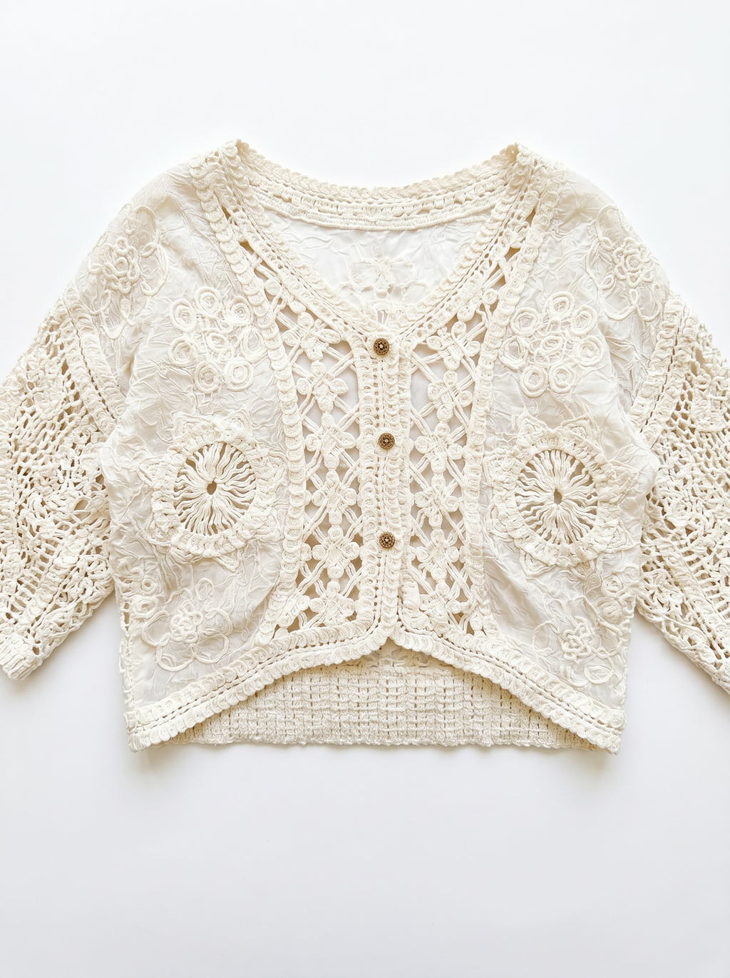 Shear Floral Blouse