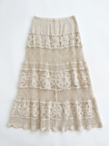 Flower Crochet Skirt