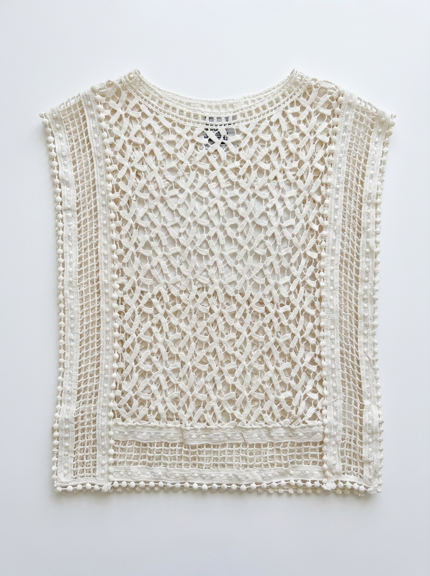 Mesh Crochet Top