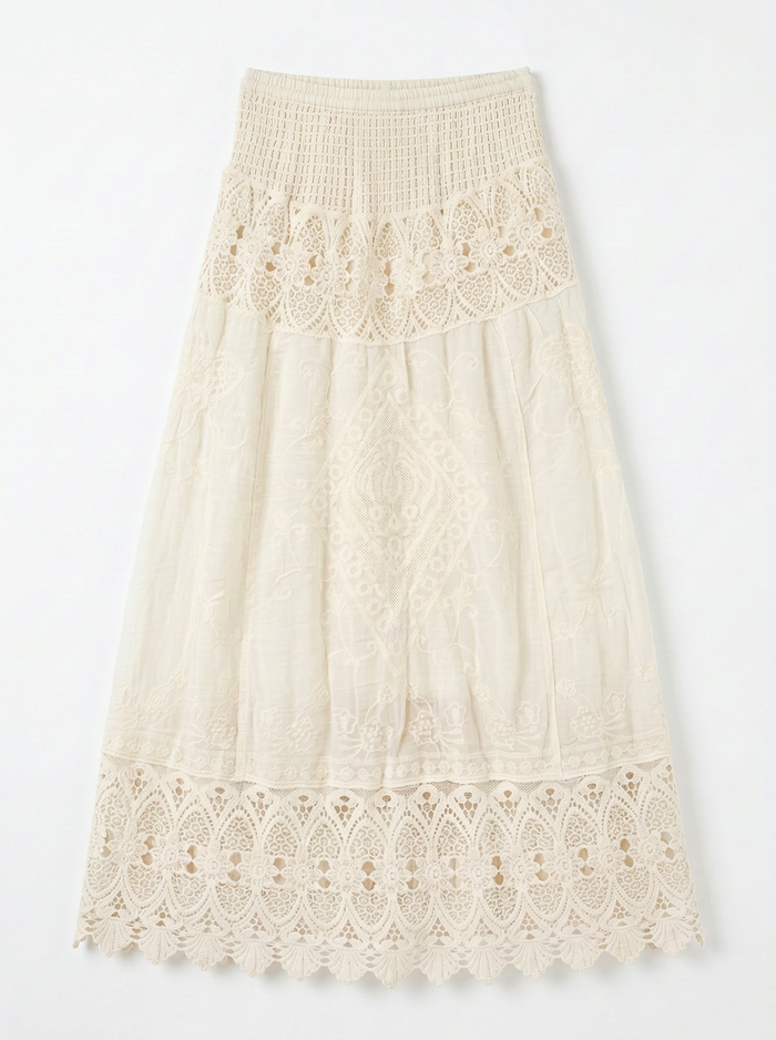 Butterfly Crochet Skirt