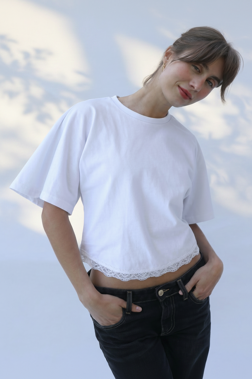 Lace-Tshirt
