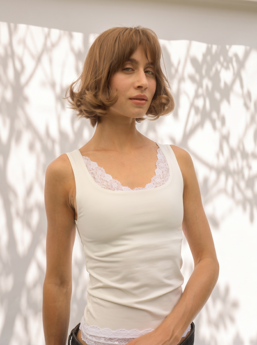 Polyamide Lace Tank Top