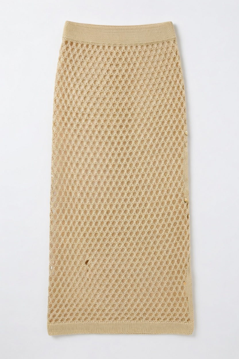Gold Flora Skirt